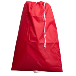 flat bag red nylon